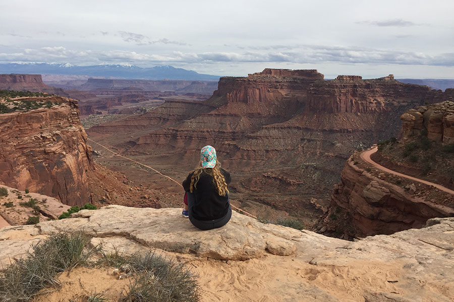 Scenery from New Haven Residential Treatment Center's Family Camping Trip to Moab.