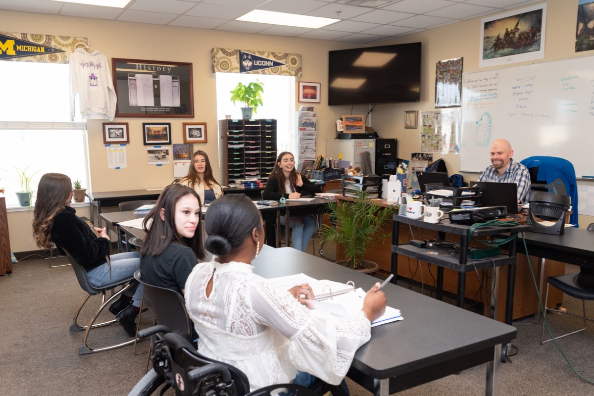 Students in class at the Saratoga Springs campus Students in class at the Saratoga Springs campus, New Haven Residential Treatment Center