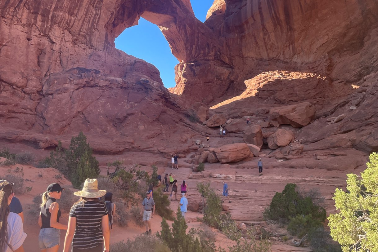 Hike in Moab, adventure trip, New Haven Residential Treatment Center
