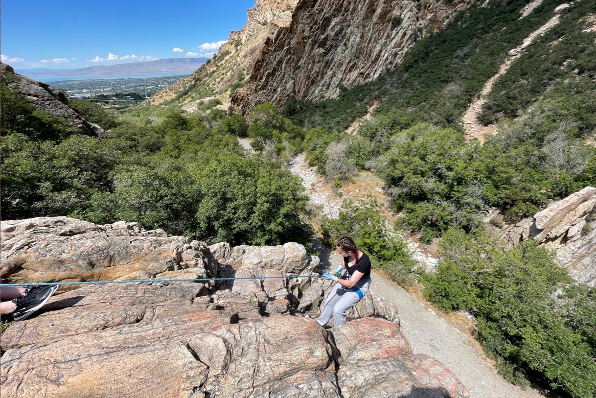 Rock climbing adventure trip, New Haven Residential Treatment Center